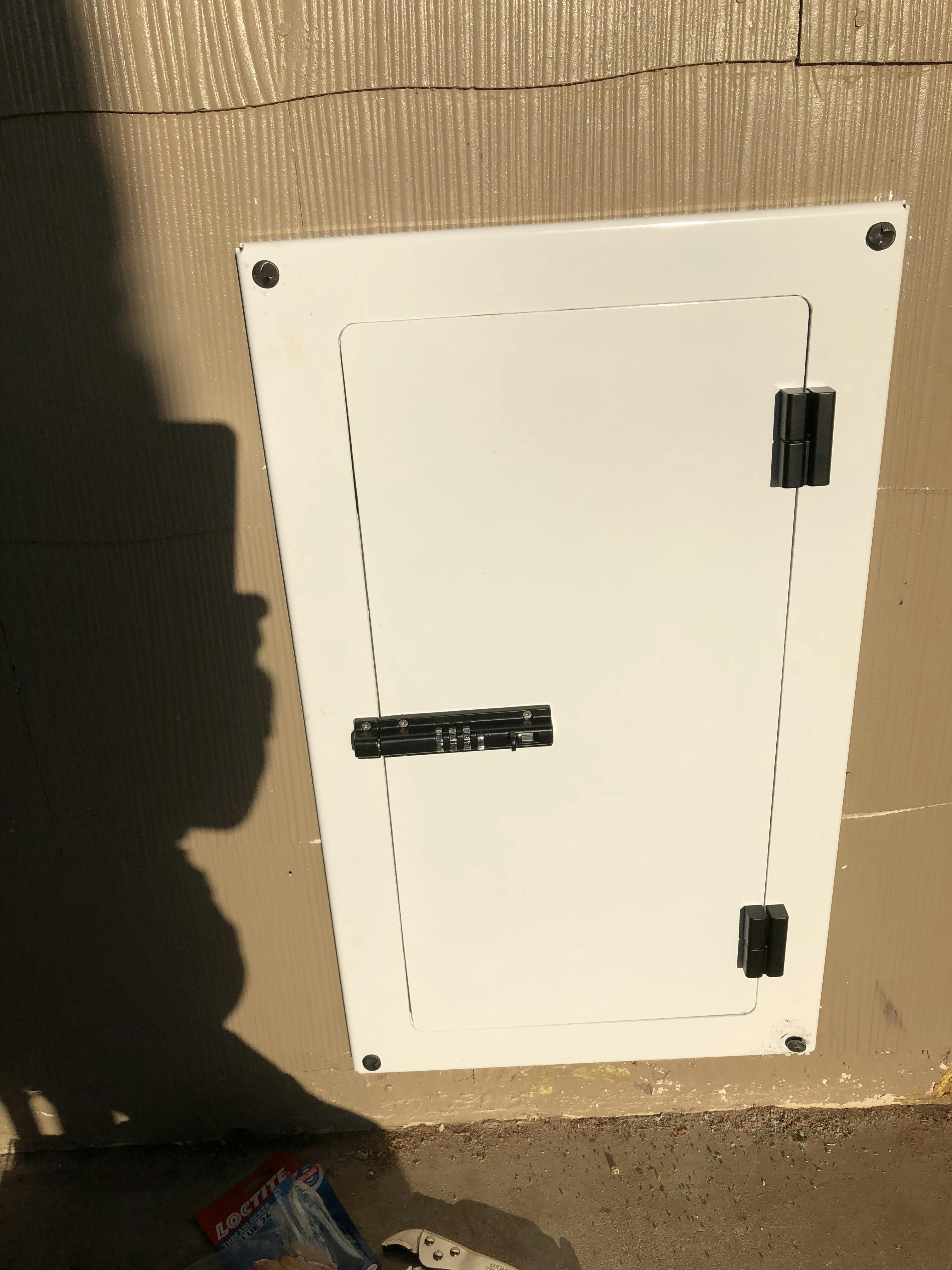 Watchdog Security Pet Door Locking Dog Door Security Cover